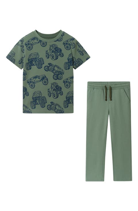 Kids' Truck T-Shirt & Pants Set