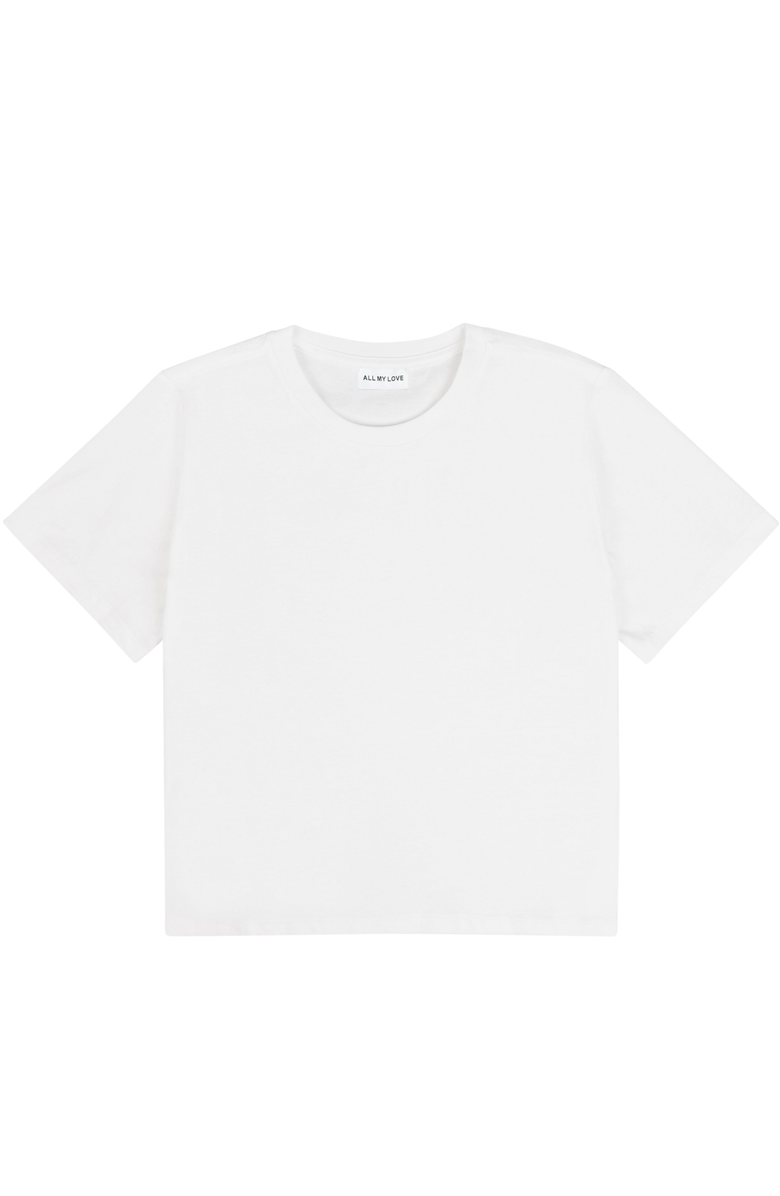 All My Love Hunter Top, Alternate, color, Marshmallow