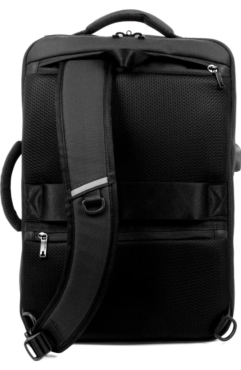 J World Tanka Duke Travel & Business Laptop Backpack, Alternate, color, Black