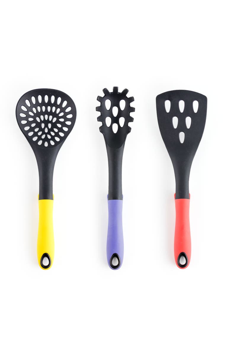 Megachef Nylon Cooking Utensils, Set of 7, Alternate, color, Assorted