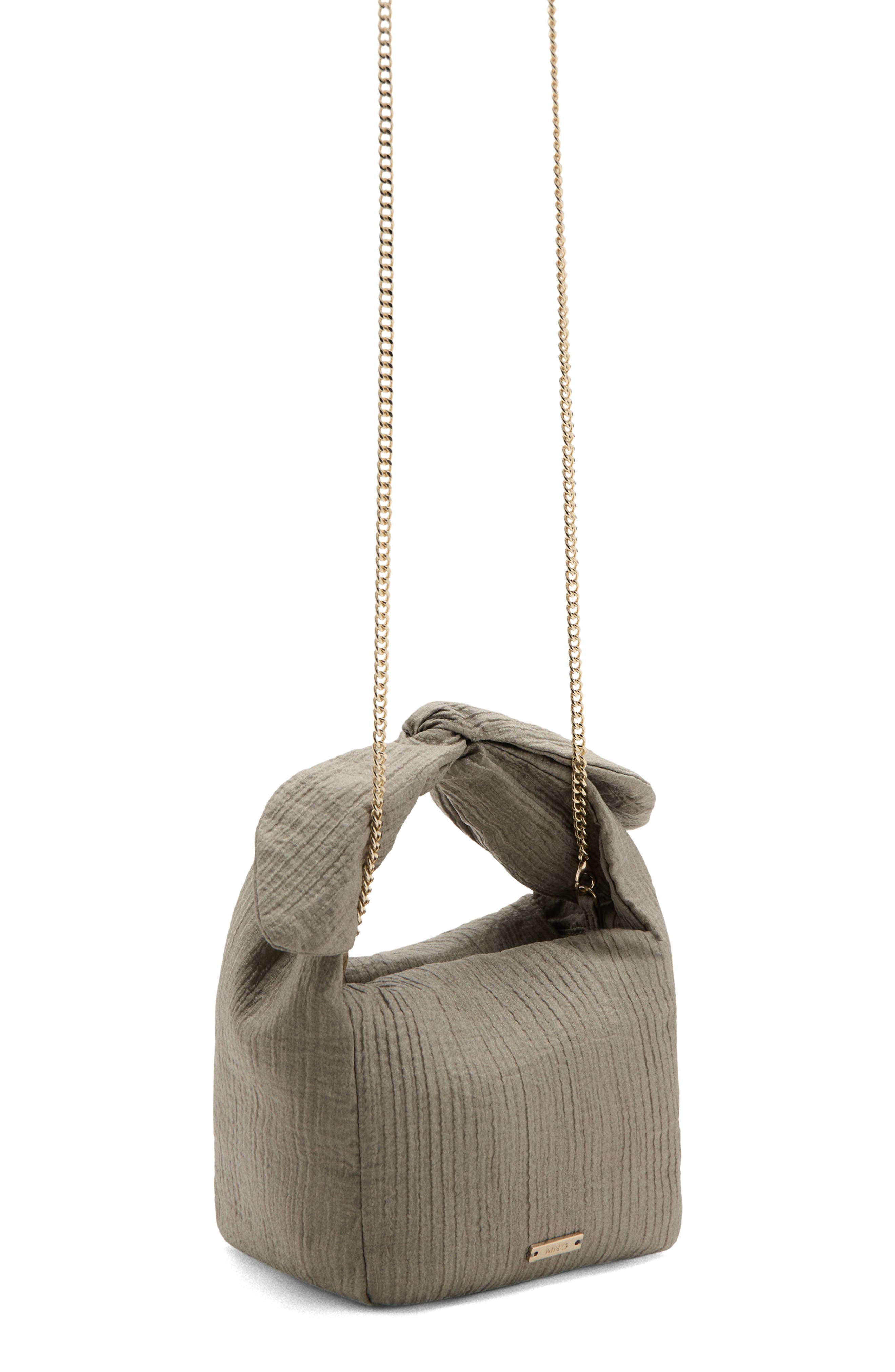 Heidi Knotted Top Handle Bag, Alternate, color, MEDIUM GREY