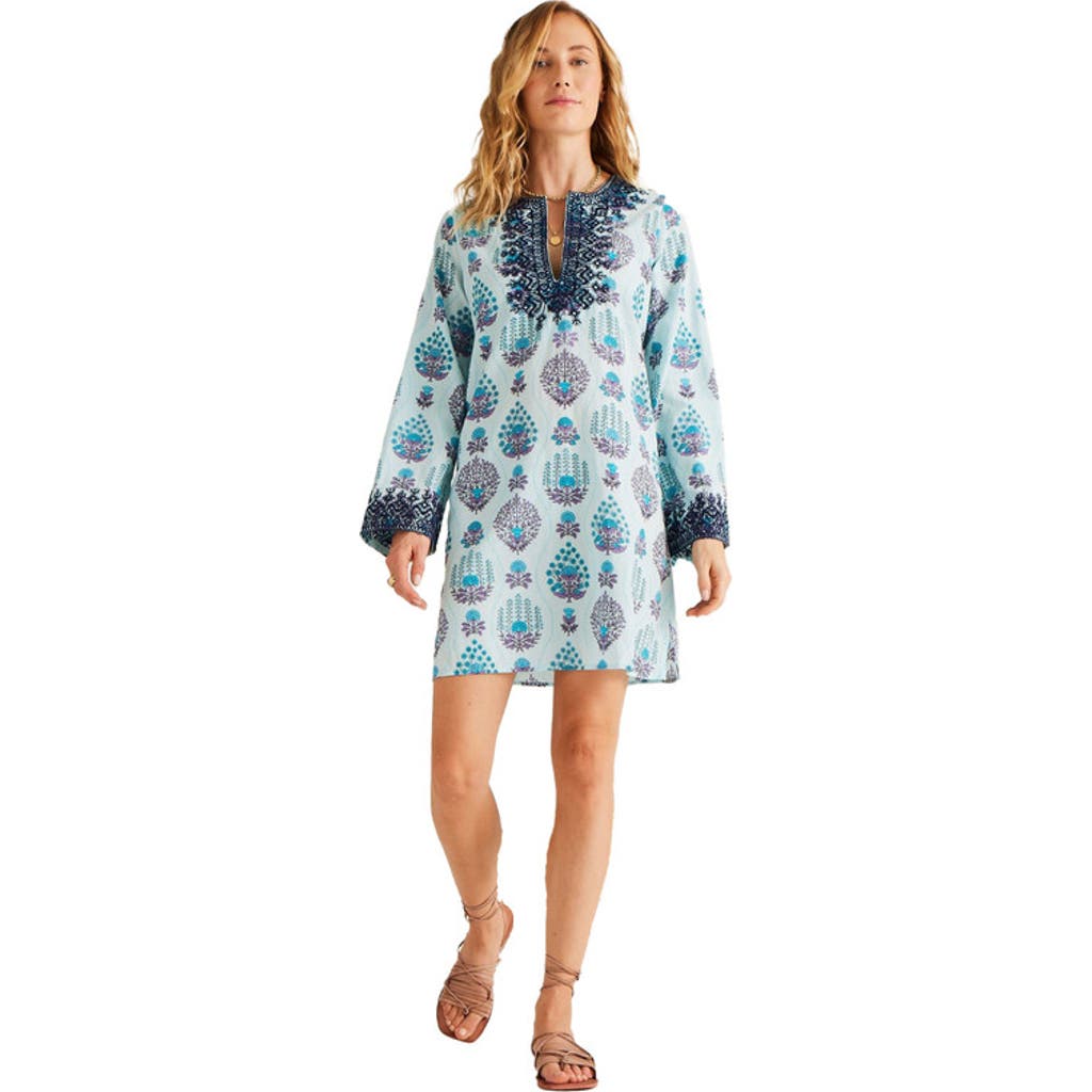 Calypso St Barth Asha Tunic In French Spring Blue