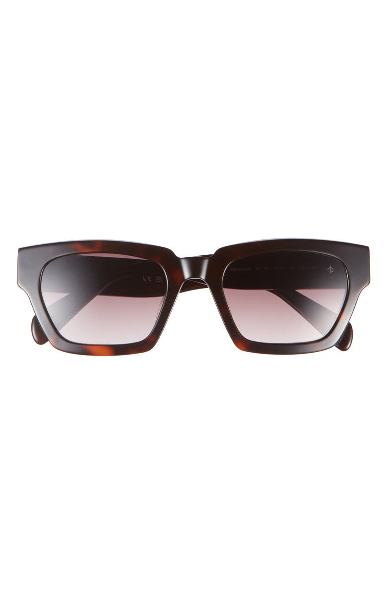 rag & bone 51mm Square Sunglasses, Main, color,