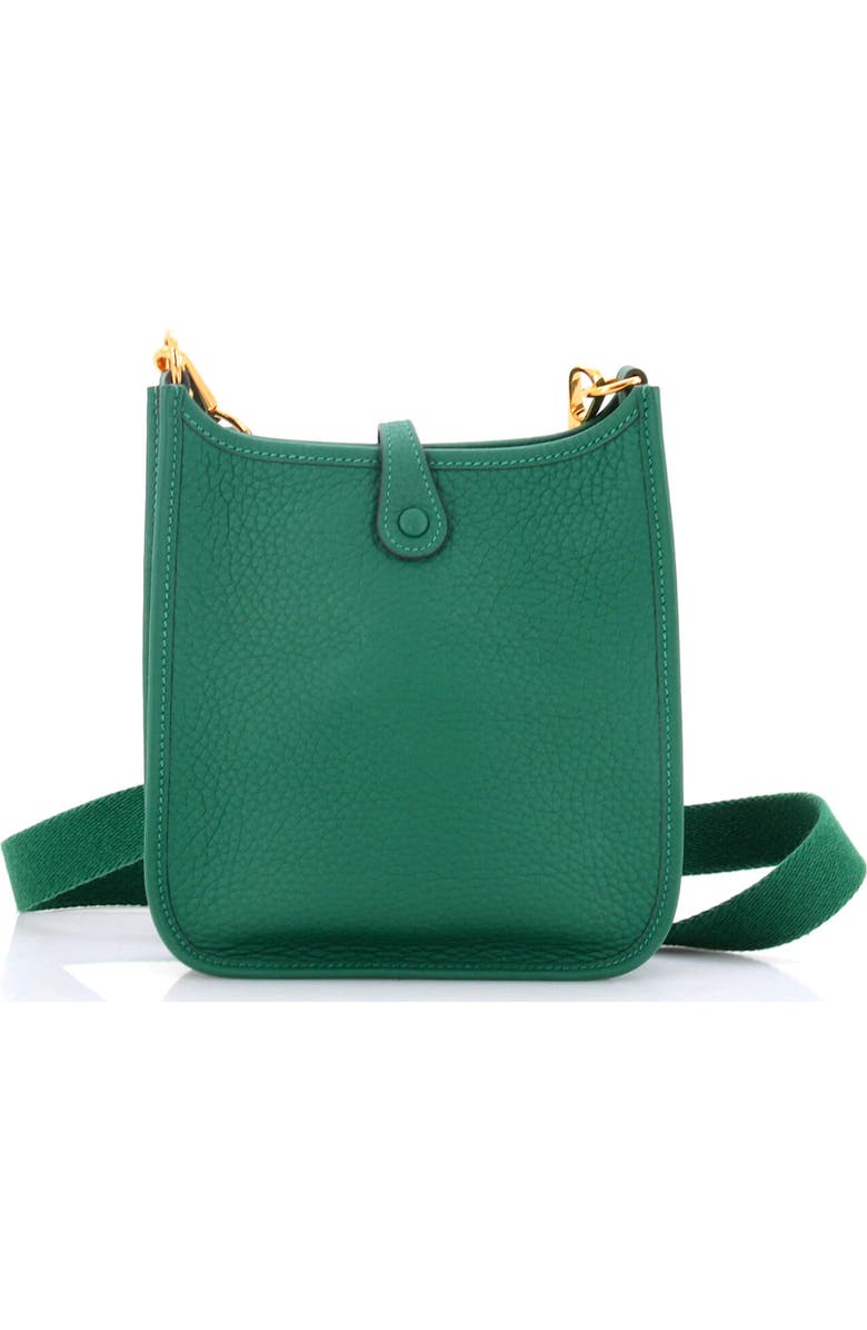 Pre-Owned Hermes Evelyne Bag Gen III Clemence TPM, Alternate, color, Vert Moyen