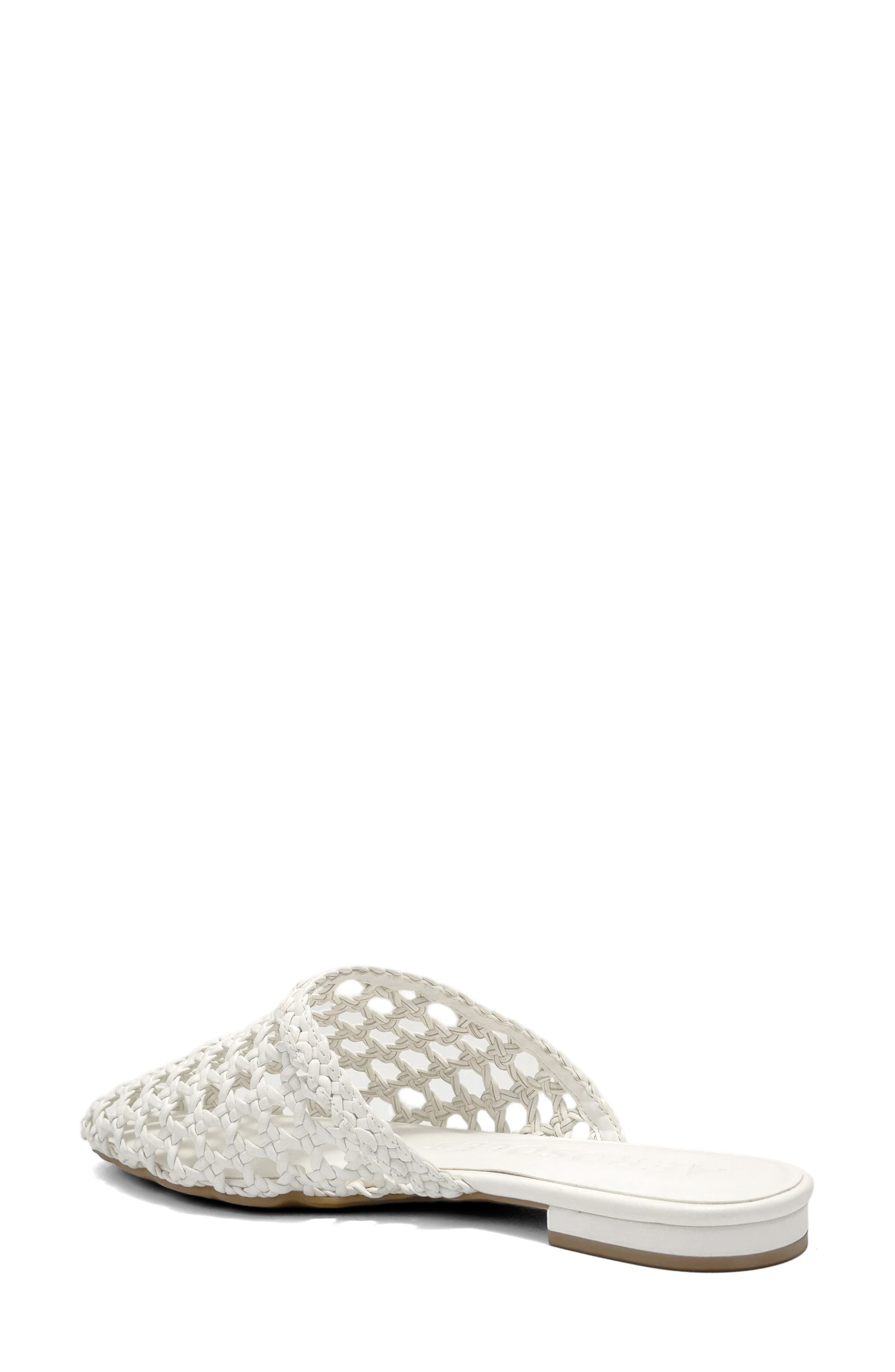 Assia Woven Mule, Alternate, color, WHITE OPEN WOVEN