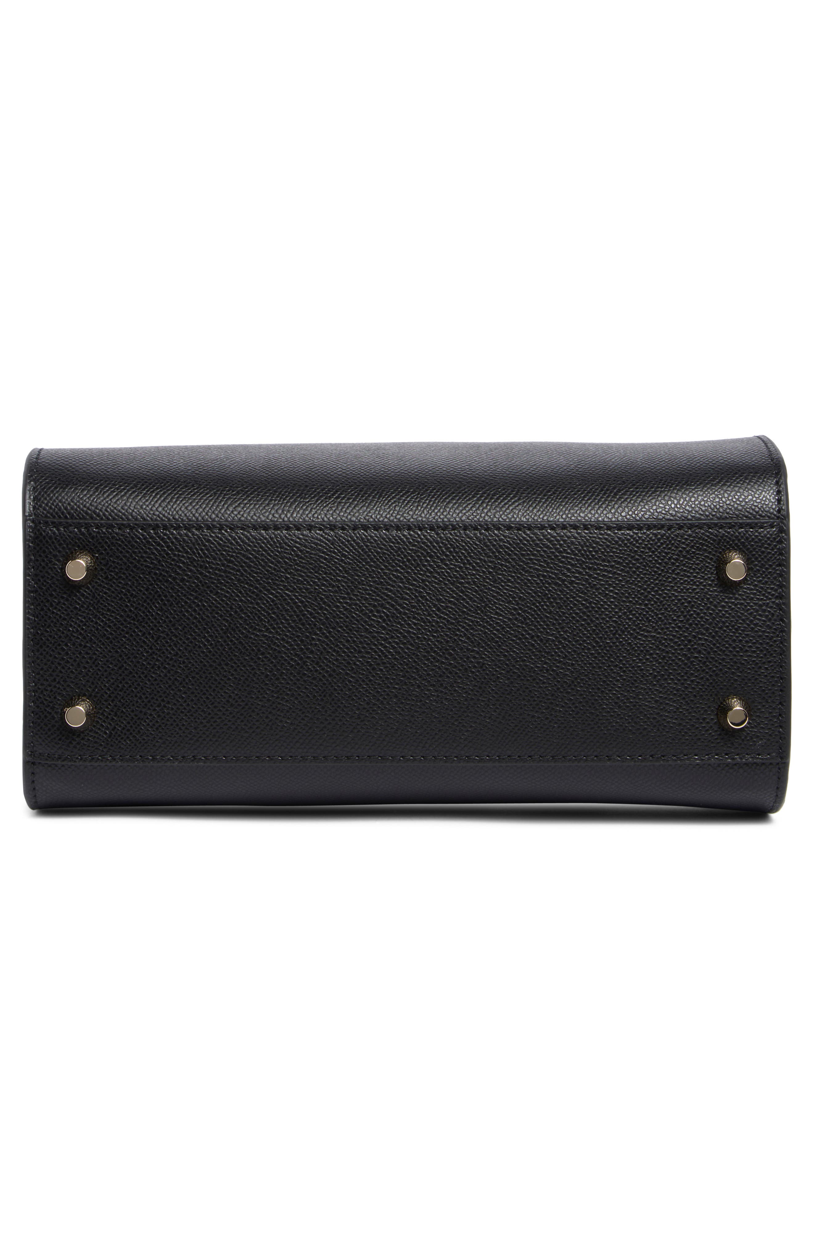 Furla Gardenia Satchel Bag, Alternate, color, Nero