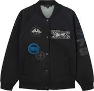 AllSaints Nico Cotton Blend Bomber Jacket