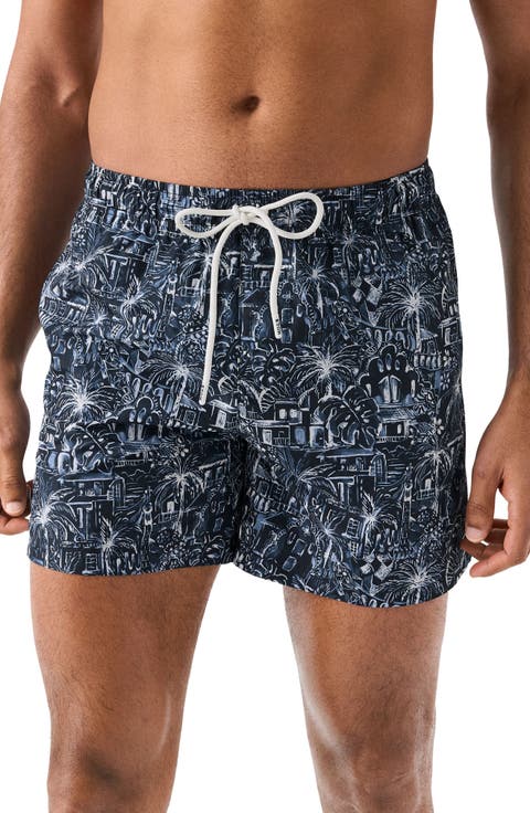 Palm Tree Swim Trunks