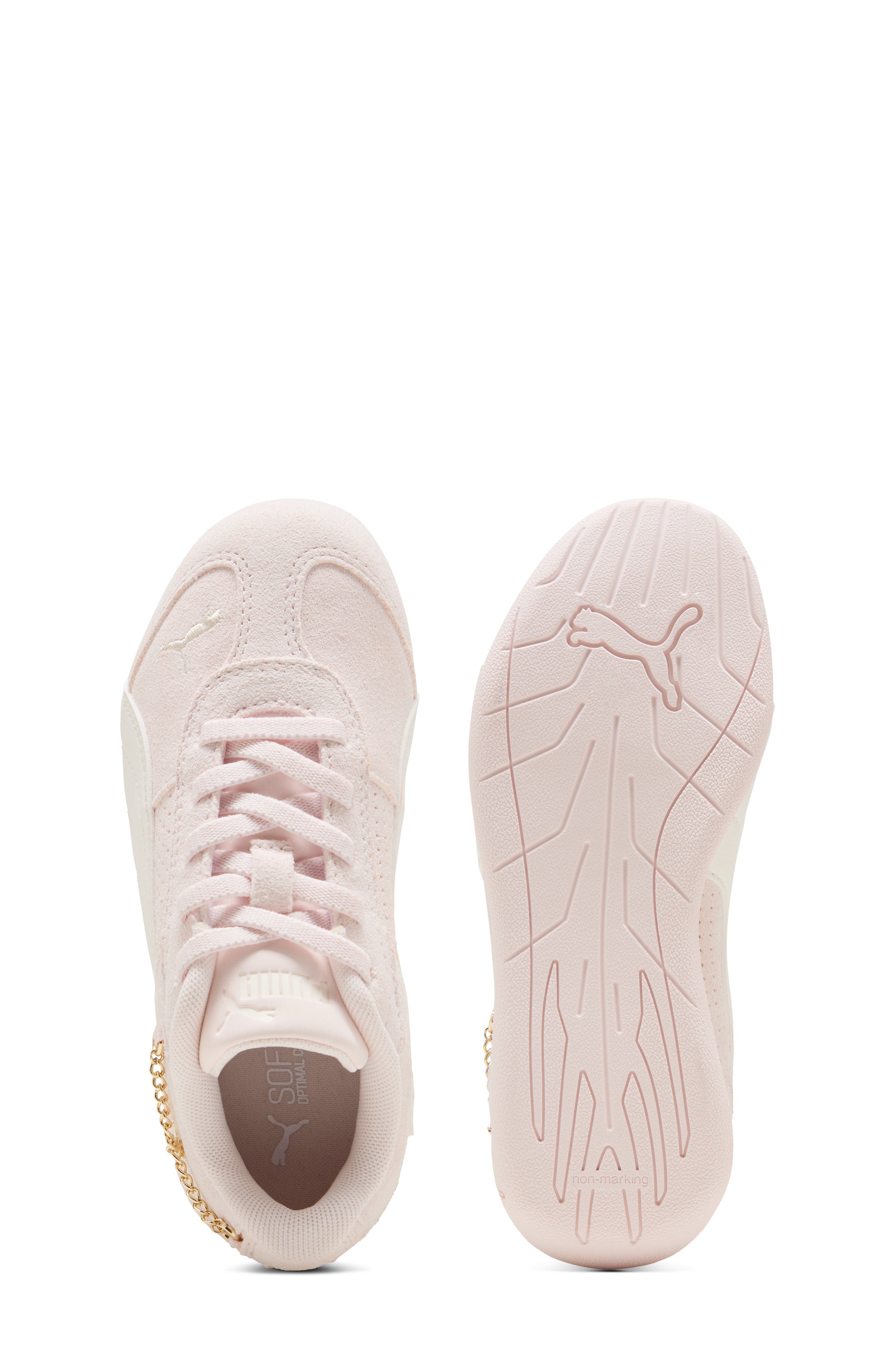 PUMA Kids' Replicatch SD Jewel Sneaker, Alternate, color, Jasmine Flower/ Warm White