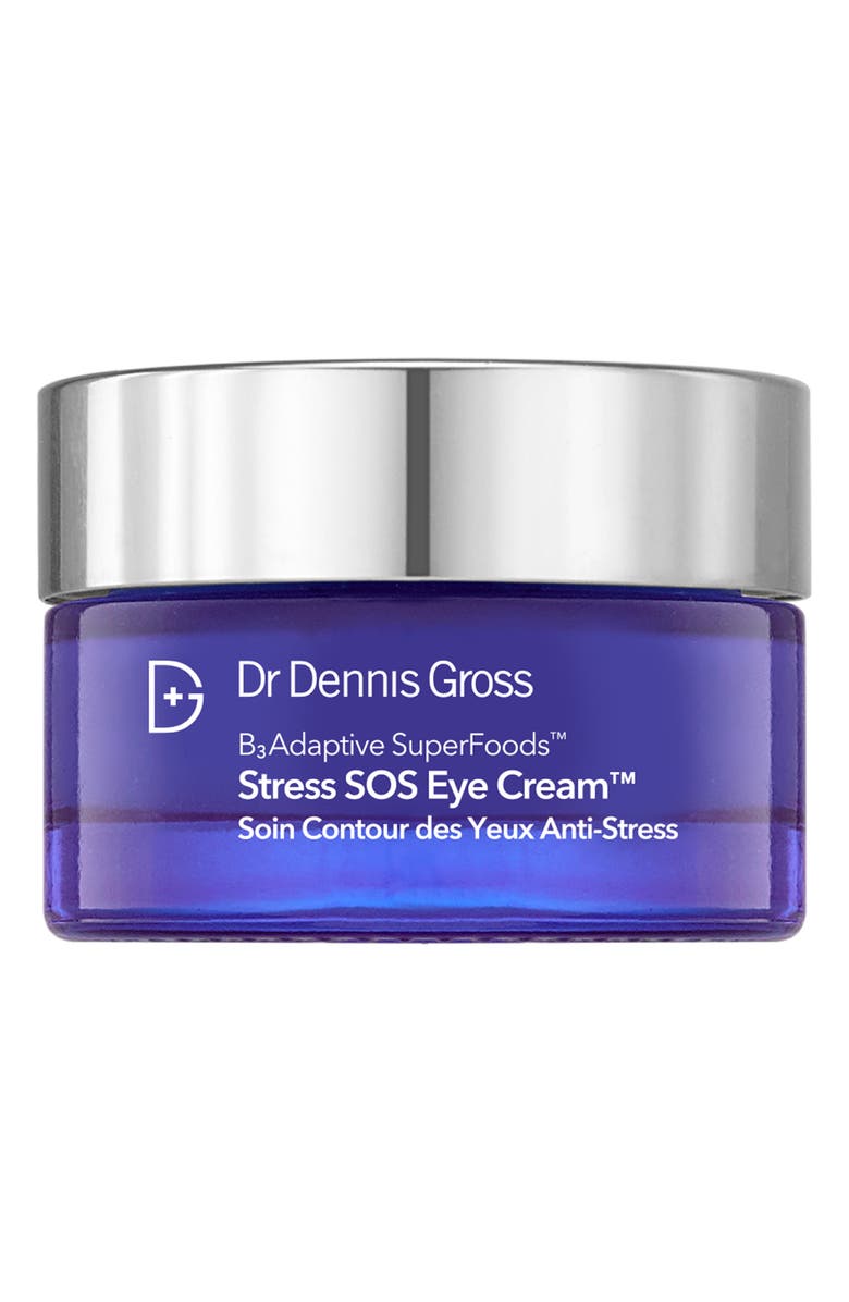 Dr. Dennis Gross Skincare B3Adaptive SuperFoods<sup>™</sup> Stress SOS Eye Cream, Main, color, 