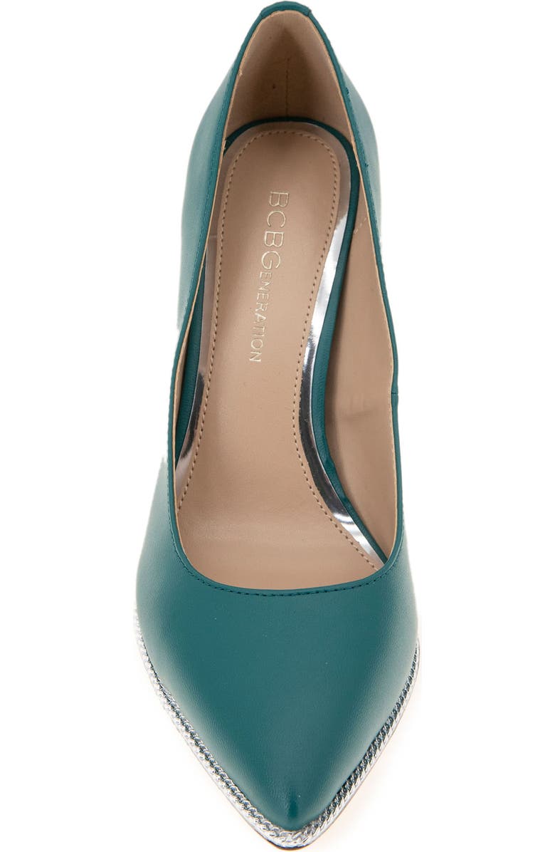 BCBGeneration Harlia Pointed Toe Pump, Alternate, color, Pacific
