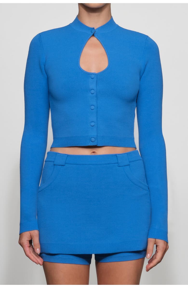 Et Ochs Rue Knit Cardigan, Alternate, color, Ocean