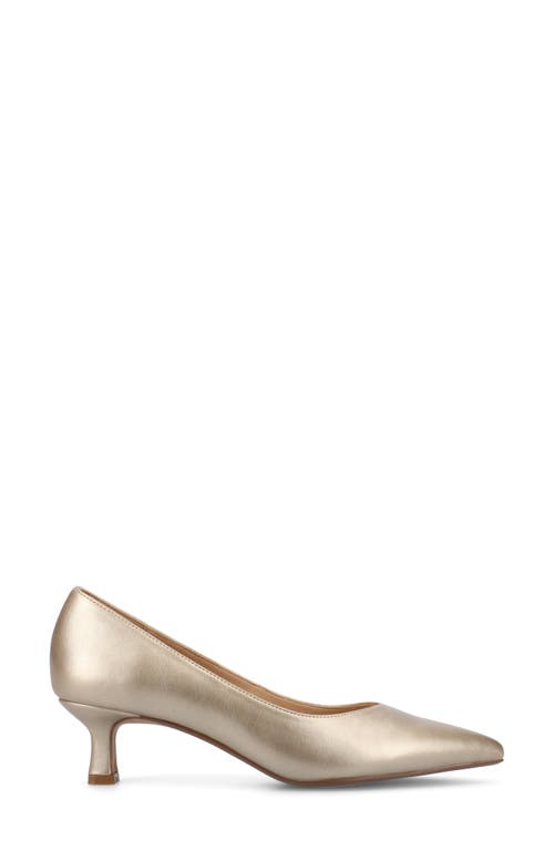 JOURNEE COLLECTION JOURNEE COLLECTION PAMMIE PUMP 