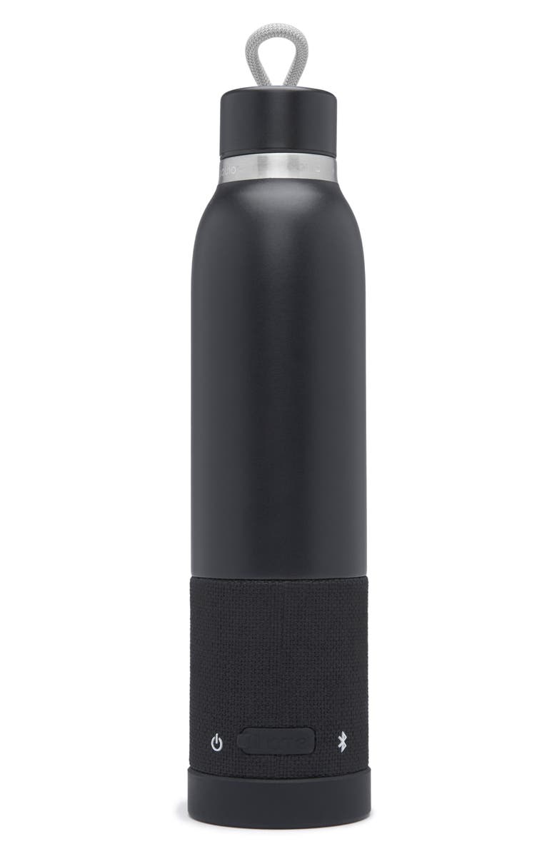 AQUIO Double Wall Insulated Water Bottle & Detachable Bluetooth<sup>®</sup> Speaker, Main, color, 