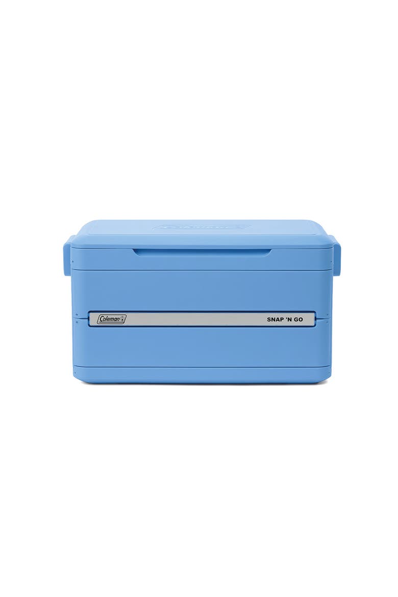 Snap 'N Go 45-Quart Collapsible Hard Cooler, Main, color, DayDream Blue