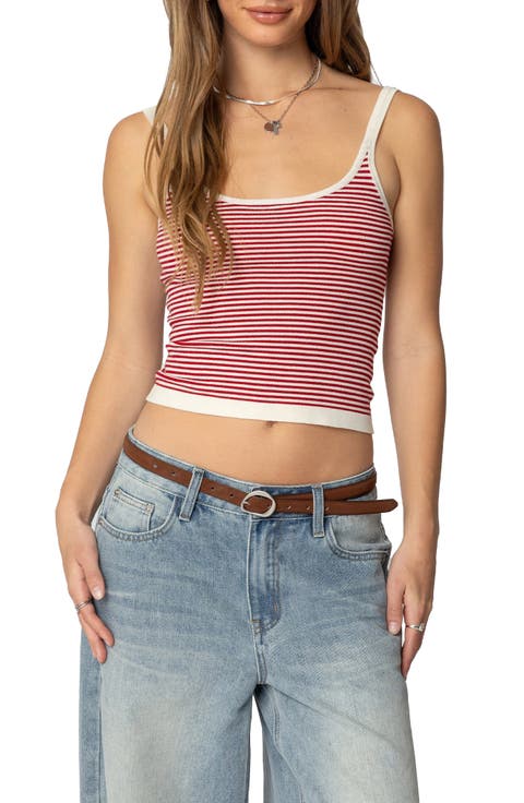 Women's Square Neck Striped Tops | Nordstrom