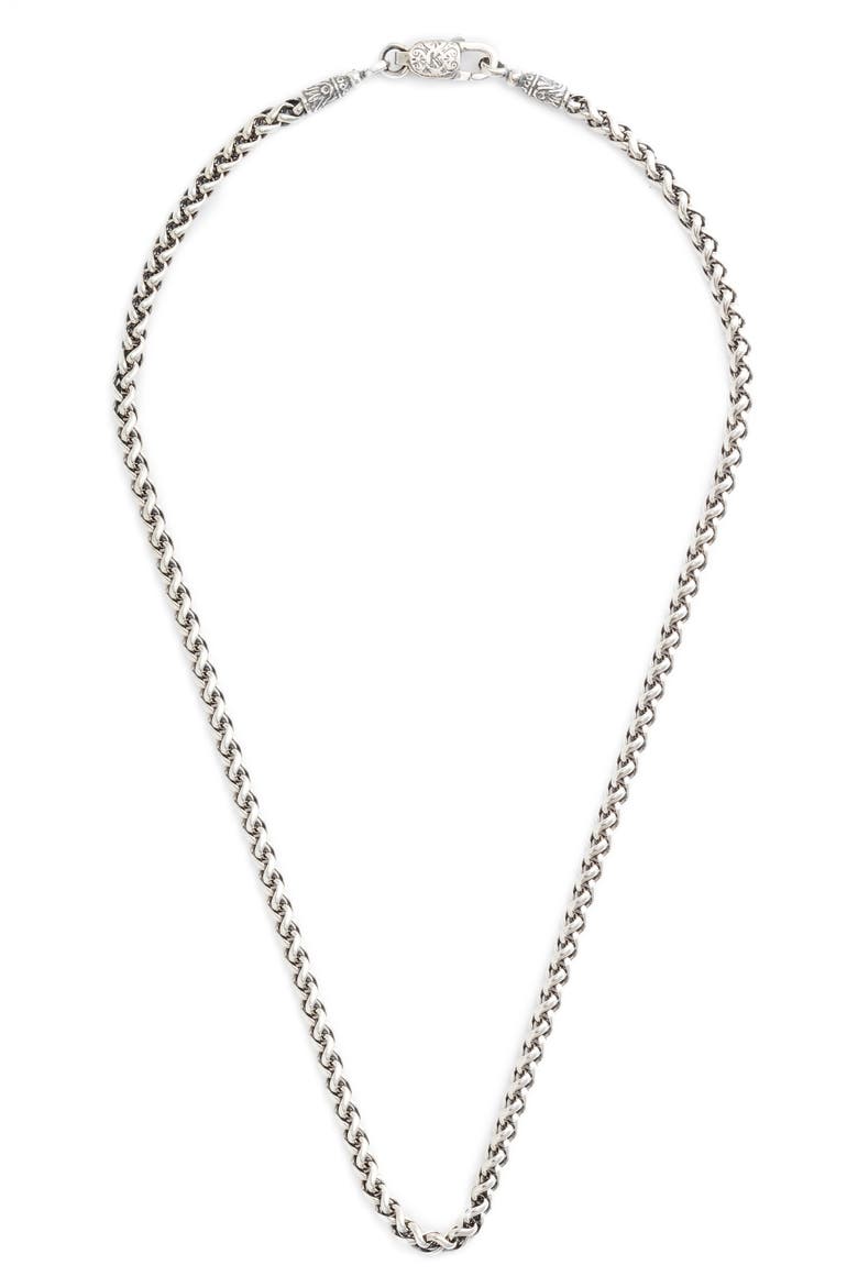 Sterling Silver Chain, Main, color, STERLING SILVER
