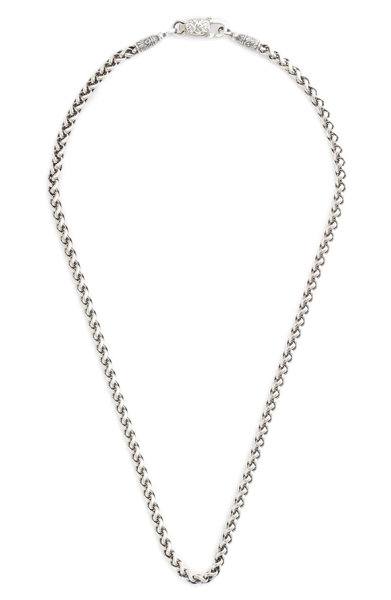 Konstantino Sterling Silver Chain, Main, color, 