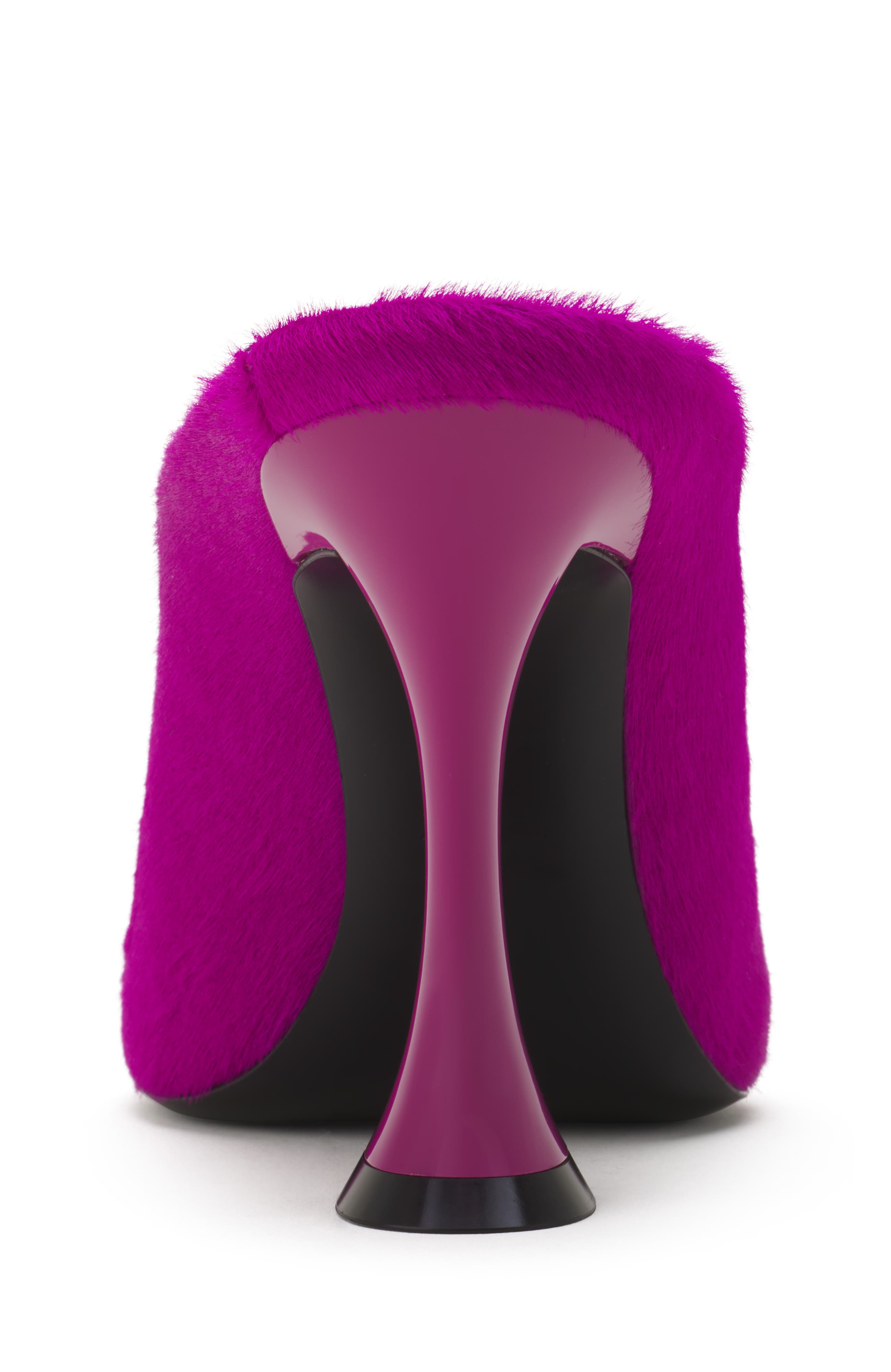 Midnight Step Mule In Pony, Alternate, color, Pink