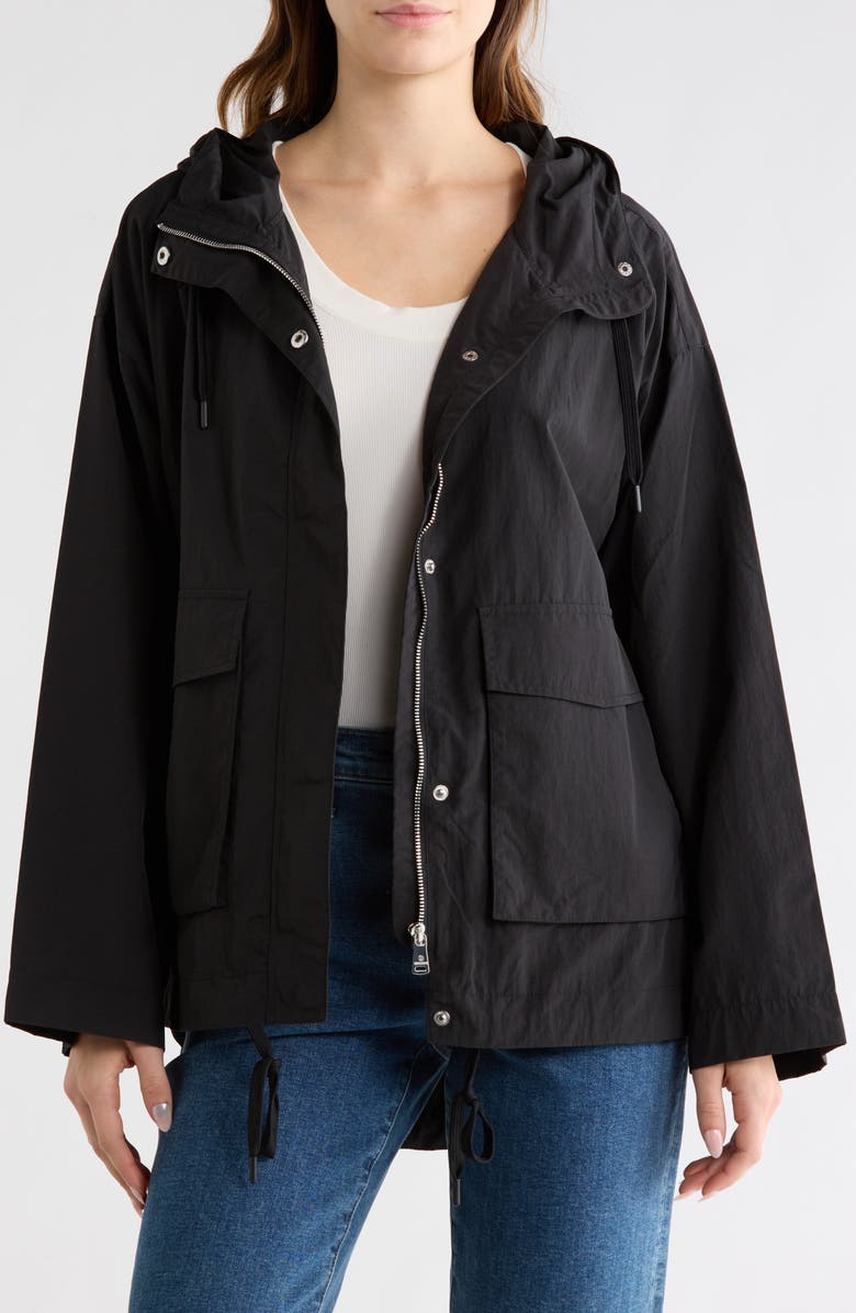 Bernardo Waterproof Rain Coat, Alternate, color, 