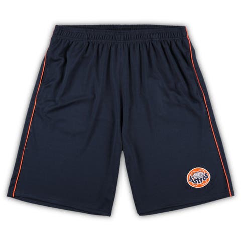 Men's Profile Navy Houston Astros Big & Tall Mesh Shorts