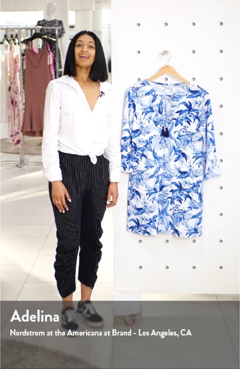 Indigo Garden Cover-Up Dress, sales video thumbnail