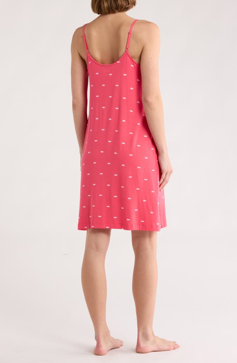 DKNY Logo Nightgown, Alternate, color,
