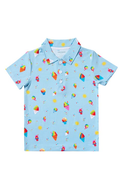 Kids' Shave Ice Print Polo