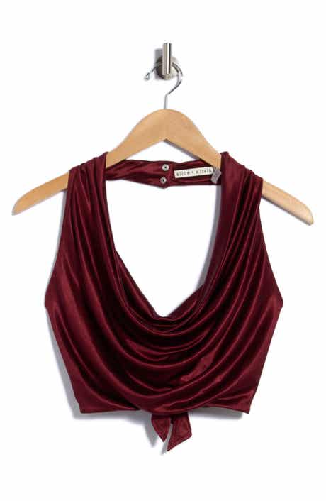 Ayanna Cowl Neck Halter Top