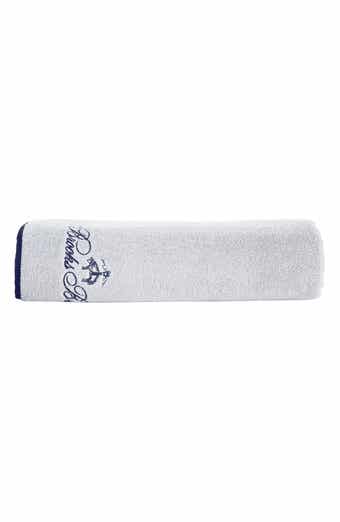 Brooks Brothers Contrast Border Turkish Cotton Bath Essential