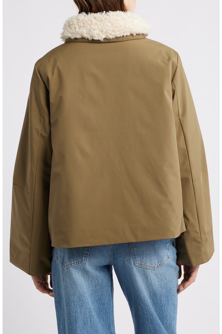 Insulated Jacket with Removable Hood, Alternate, color, DUSKY GREEN