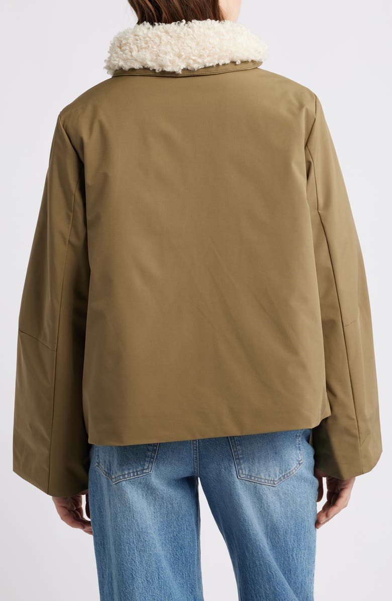 Brooklyn Industries Insulated Jacket with Removable Hood, Alternate, color, Dusky Green