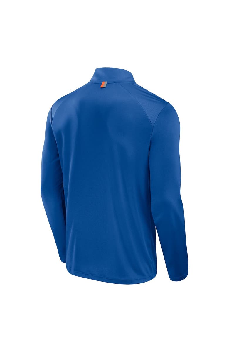 FANATICS Men's Fanatics Royal Florida Gators Fundamental Defender Quarter-Zip Jacket, Alternate, color, Royal