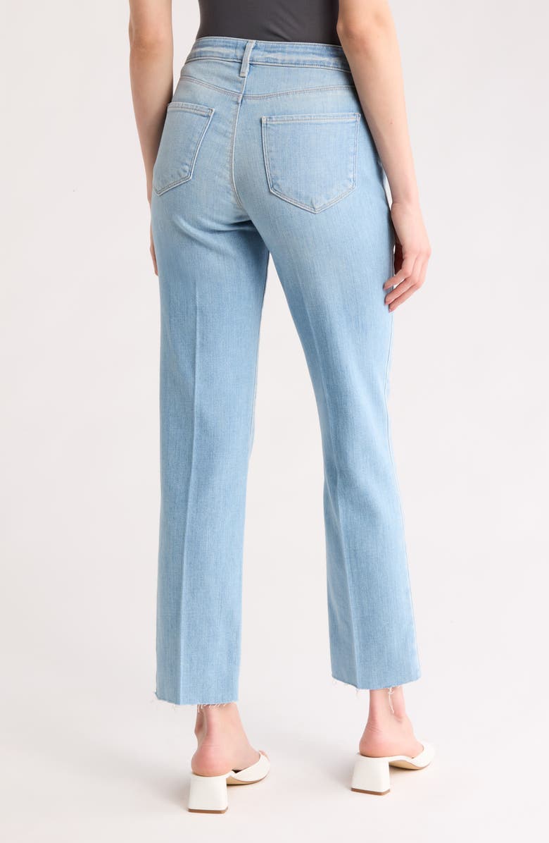 L'AGENCE Milana Low Rise Raw Hem Stovepipe Jeans, Alternate, color, Olympia