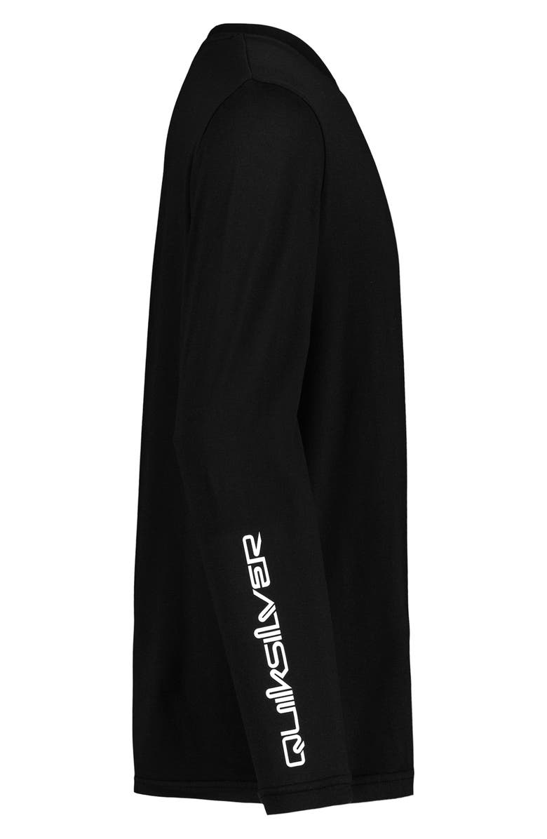 Quiksilver Kids' Everyday UPF 50+ Surf T-Shirt, Alternate, color, Black