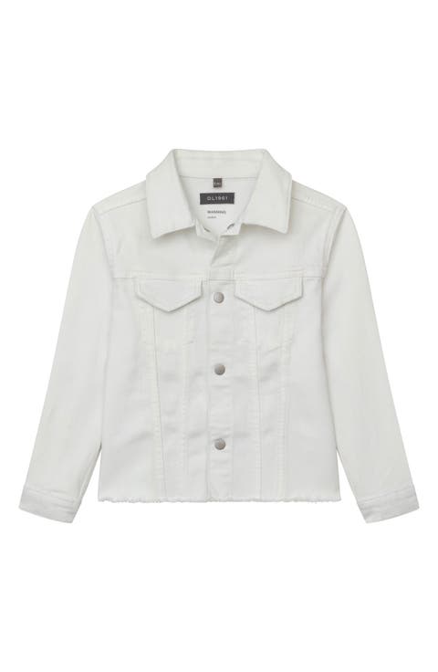 Kids' Manning Raw Hem Denim Jacket (Toddler, Little Kid & Big Kid)