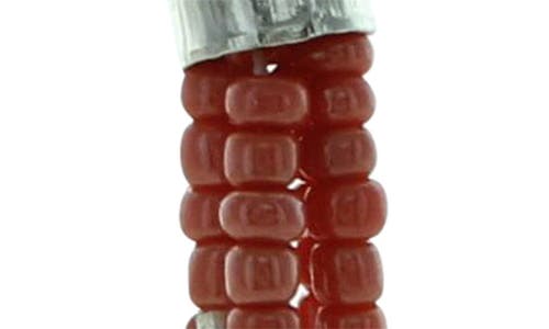 Olivia Welles Isla Seed Bead Tassel Drop Earrings In Brown