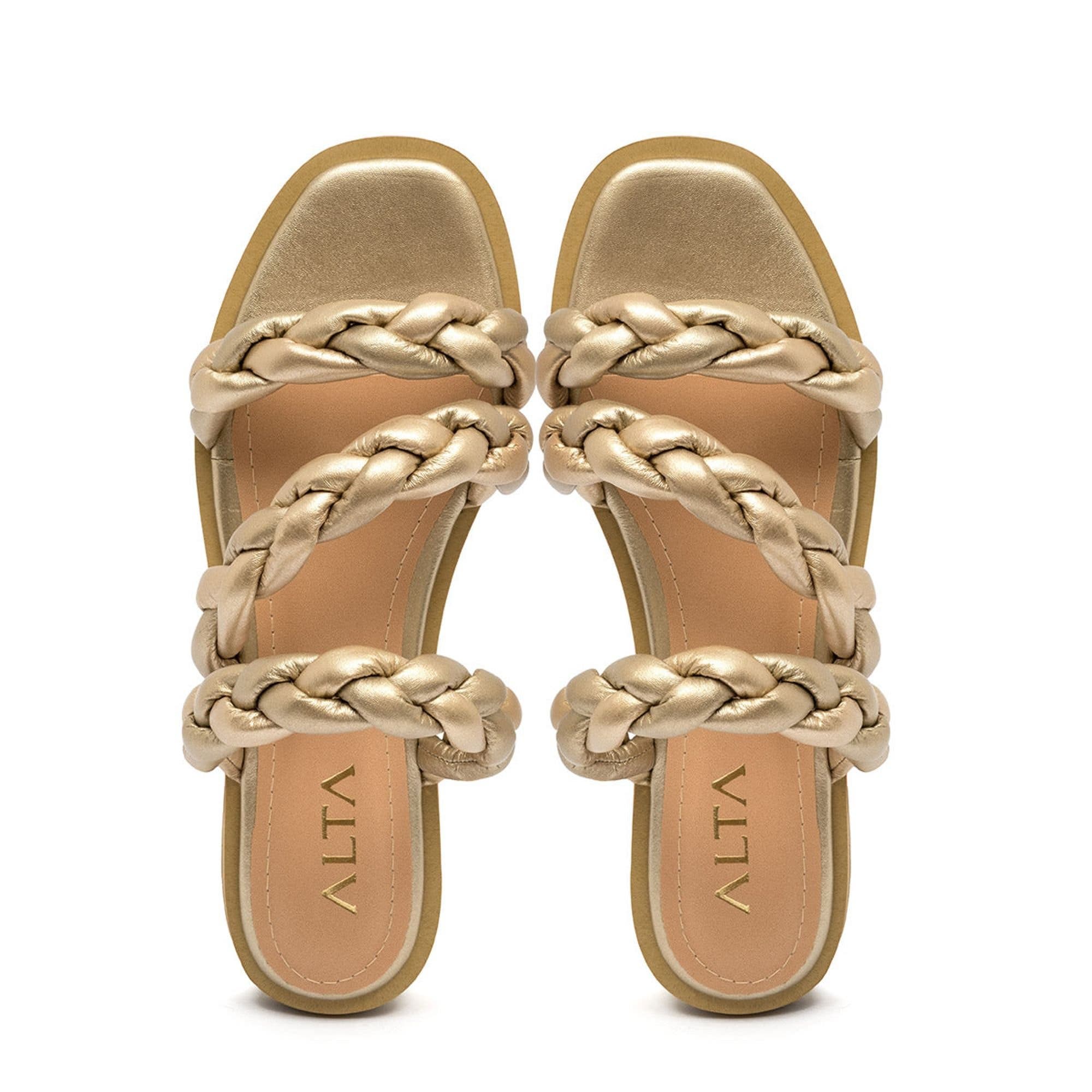 Litta Sandals, Alternate, color, Gold