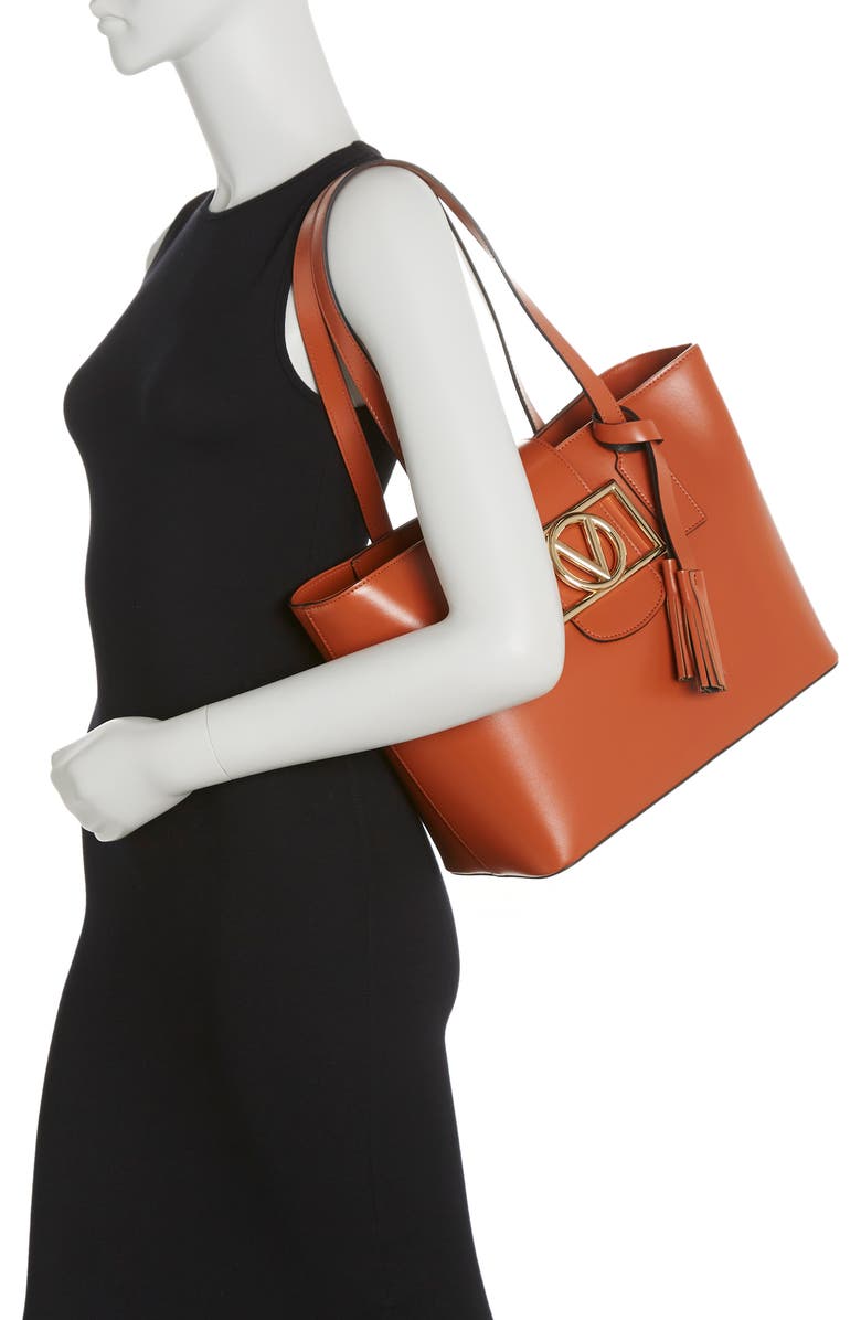 VALENTINO BY MARIO VALENTINO Delphine Super V Tote Bag, Alternate, color,