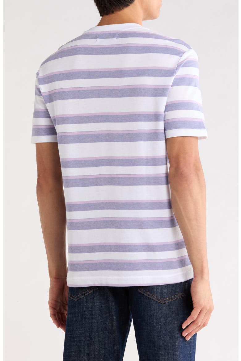 Birdseye Pique Cotton T-Shirt, Alternate, color, BRIGHT WHITE