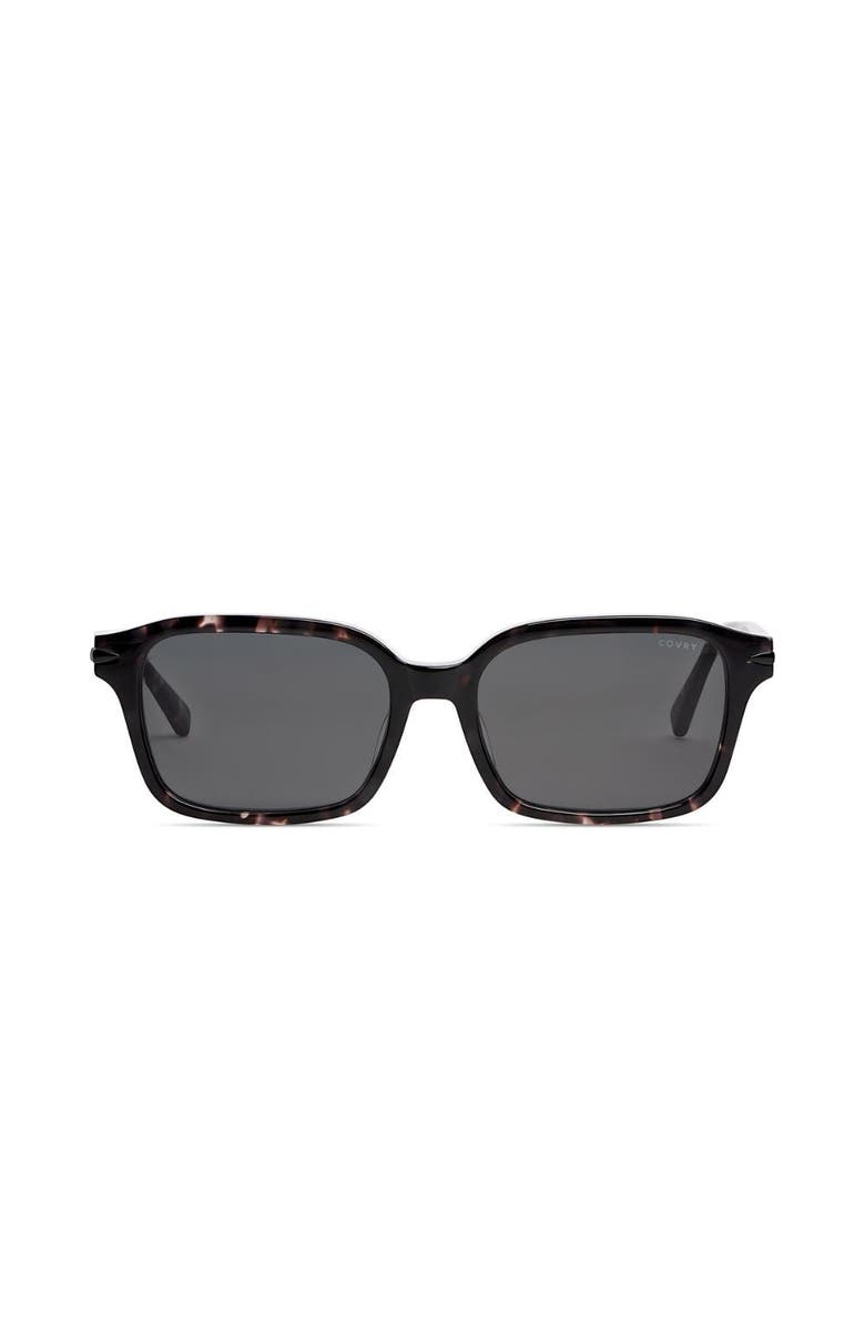 COVRY Crux Polarized Sunglasses, Main, color, Walnut