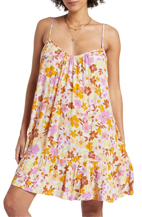 Beach Vibes Floral Cover-Up Dress