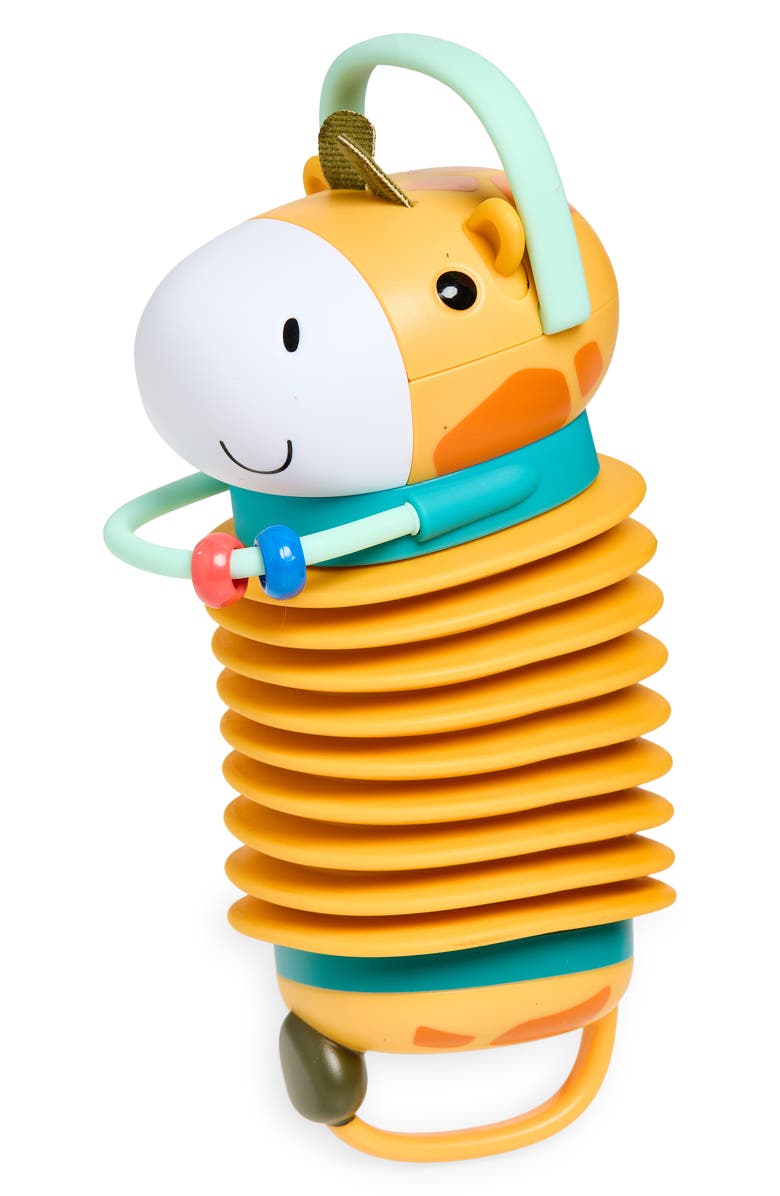 Skip Hop Jungle Beats Giraffe Accordion, Main, color, Yellow