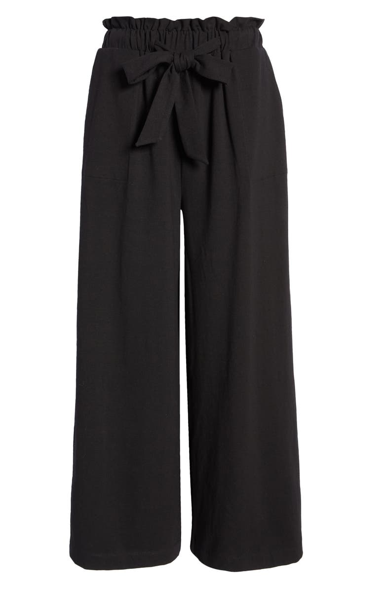 BP. Paperbag Waist Wide Leg Pants, Alternate, color,