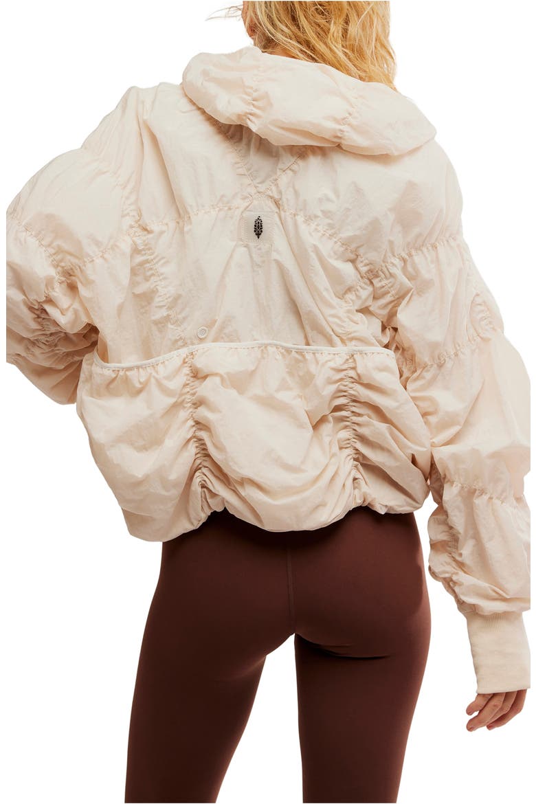 FP Movement FP Light Packer Water Resistant Hiking Pullover, Alternate, color, BLEACHED CLAY