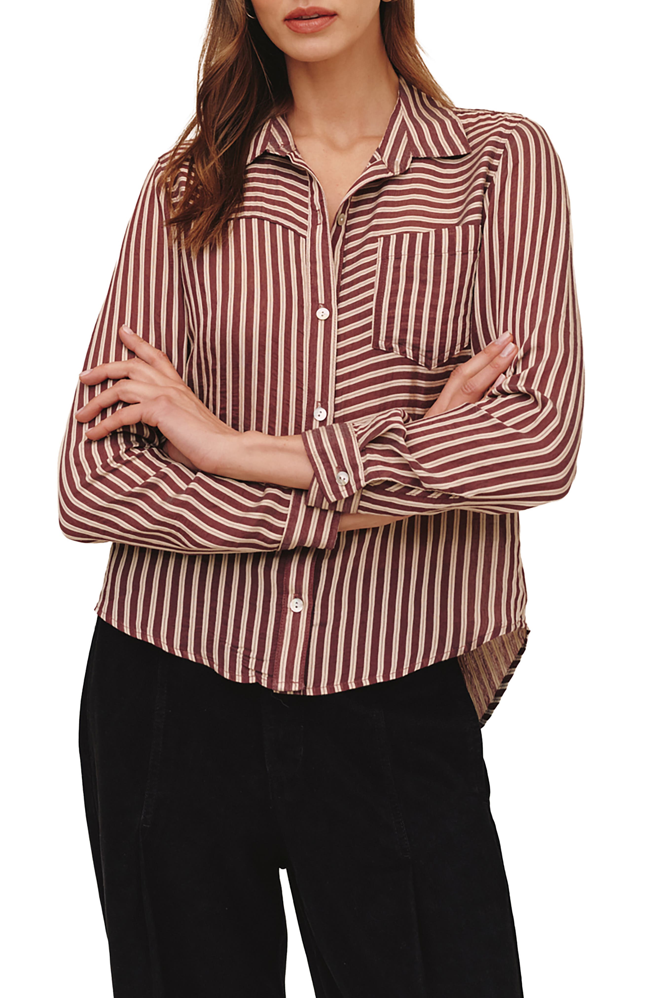 selected VINTAGE PLUM STRIPE