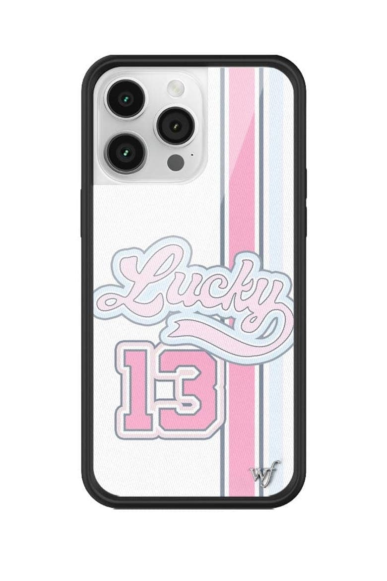 Lucky Girl iPhone Case, Main, color, White