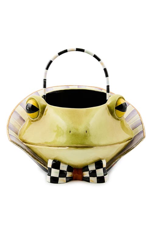 Mackenzie-childs Mackenzie Childs Halloween Fergal Basket In Gold