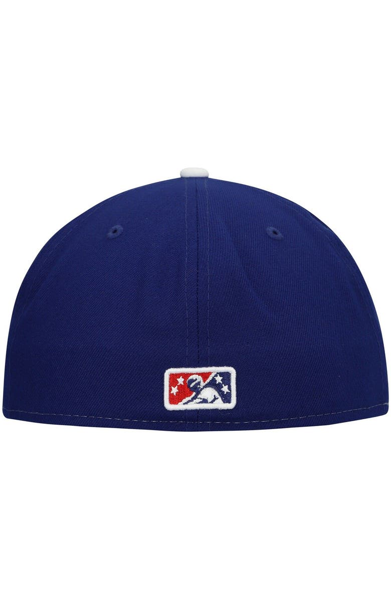 New Era Men's New Era White Oklahoma City Dodgers Authentic Collection Team Alternate 59FIFTY Fitted Hat, Alternate, color, 