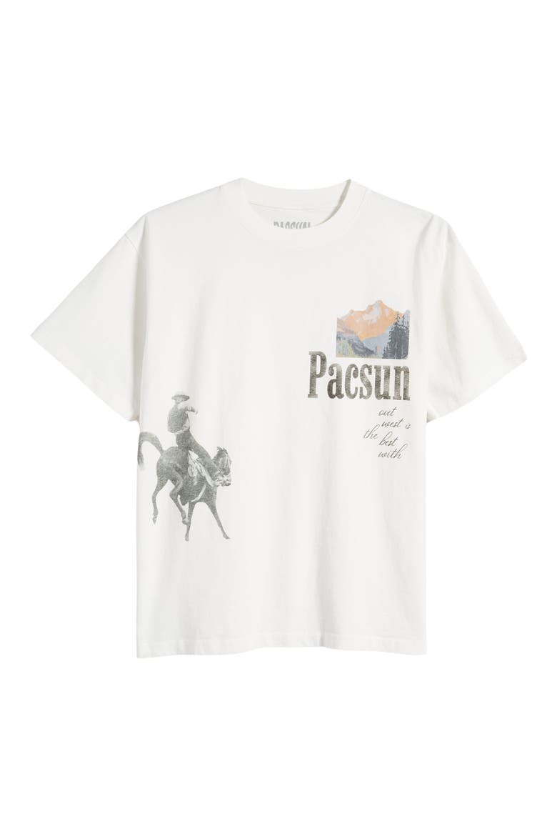 PSG Out West Graphic T-Shirt, Alternate, color, WHITE